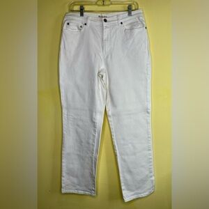 Style & Co White Easy Style Jeans Size 8